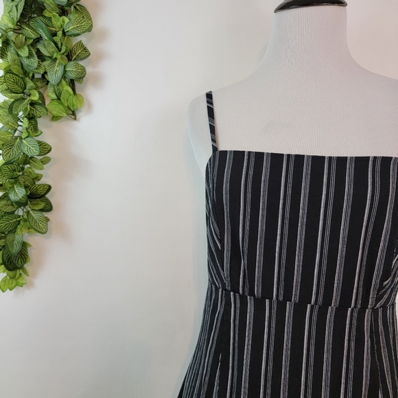 Kendall & Kylie Striped Strappy Body Hugging Mini Dress-Adjustable Strap, small - Picture 5 of 16